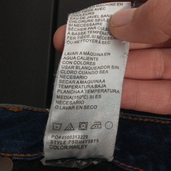 Joe's Jeans Women's Straight Leg Distressed Selvedge cuffed jeans, Hailey color - Picture 6 of 11